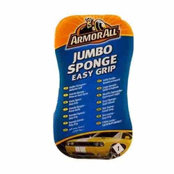 Armor All Jumbo Sponge - Light Weight, Extra Thick And Super Absorbent (Pack of 1)